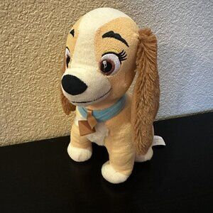 Disney Lady & The Tramp Lady Plush 12" Stuffed Animal Dog Cocker Spaniel